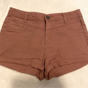 High rise Dusty Rose Shorts